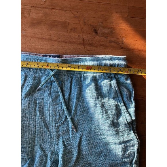 Montauk Linen Womens Linen Blend Light Green Shorts Size M-S - Picture 7 of 9